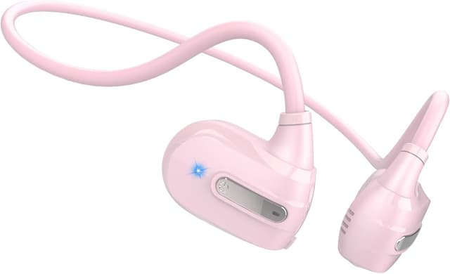Detalle de BANIGIPA Kids Headphones (Open-Ear Bluetooth 5.4) with Mic, 13g Ultra-Light