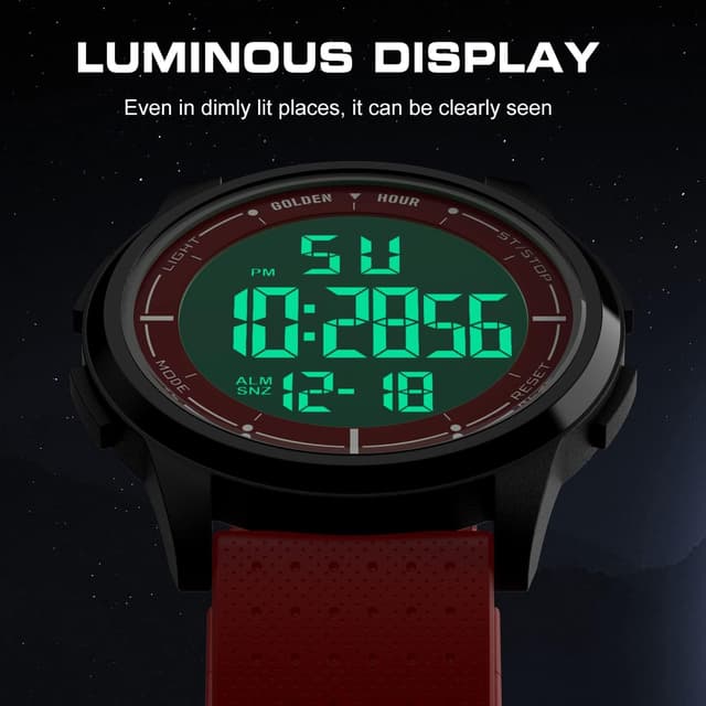 Thumbnail 4 de GOLDEN HOUR Ultradünne Sportuhr 8 mm