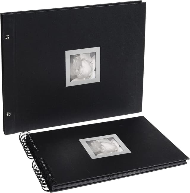 Thumbnail 3 de Exacompta Ceremony Álbum de Fotos con Tornillo, Negro 📸