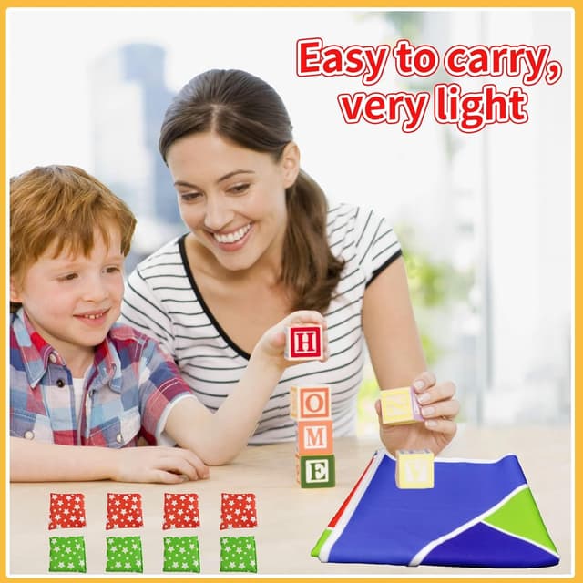 Detalle 2 de Safe Throwing Game Bean Bag Toss Mat