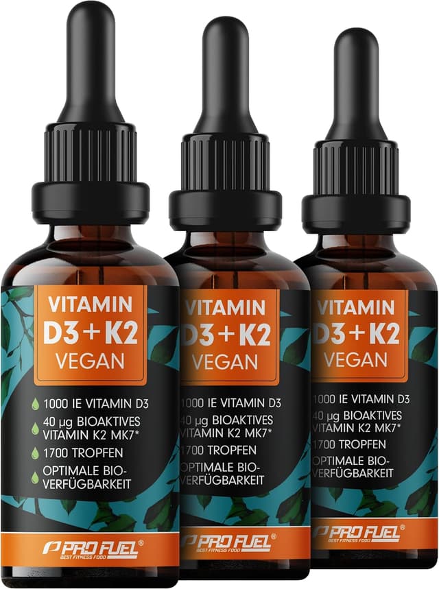 Thumbnail 6 de Vitamin D3 K2 vegan 1700 Tropfen 50 ml 1000 IE + 40 µg pro Tropfen