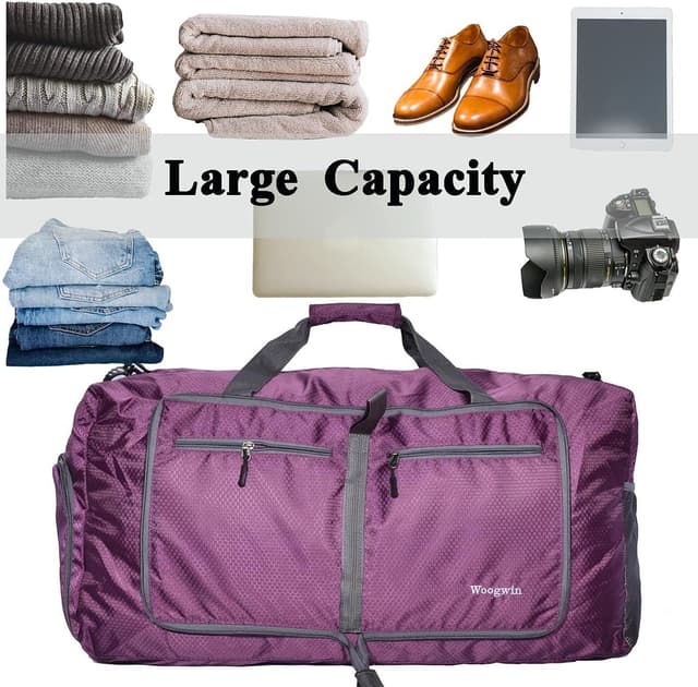 Thumbnail 4 de ehsbuy 60L Foldable Travel Duffle Bag
