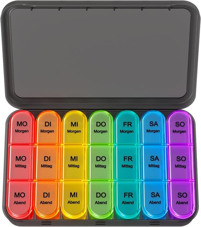 Imagen de Doruimi Tablettenbox 7 Tage Medikamente đ en OfertitasTOP