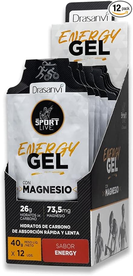 Imagen de DRASANVI Gel Energético Magnesio | Energía y Recuperación 💪 en OfertitasTOP