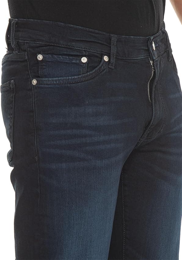 Detalle de GANT Pantalones Vaqueros Extra Ajustados Jeans 44W x 34L, Negro Vintage