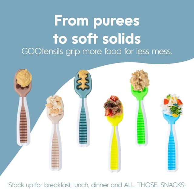 Thumbnail 6 de NumNum GOOtensils Baby Spoons 3-Pack 🥄
