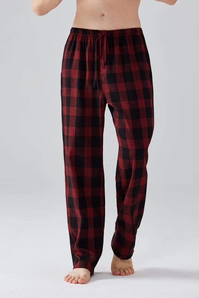 Thumbnail 4 de Jveyvth Pyjamahose Flanell mit Taschen