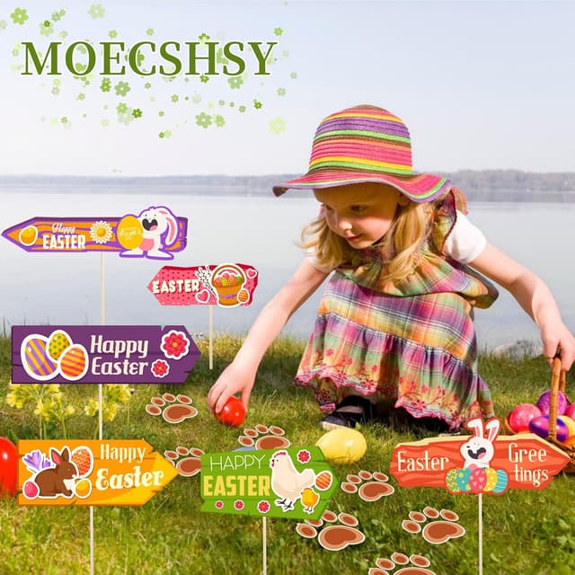 Detalle de Easter Hunting Arrows Kit 9 pack