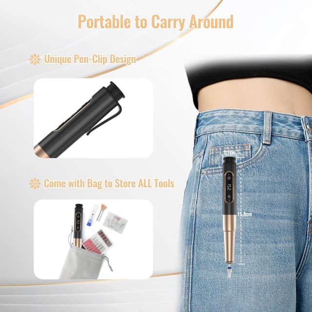 Thumbnail 6 de Denabuty Elektrische Nagelfeile 25.000 U/min