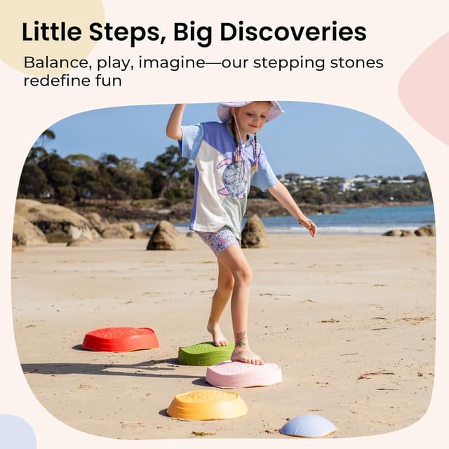 Detalle 2 de Tiny Land Stepping Stones 5pcs 🧩