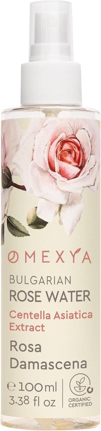 Detalle de Omexya Rosa Damascena – spray d’eau de rose naturelle 100 ml à la centella asiatica