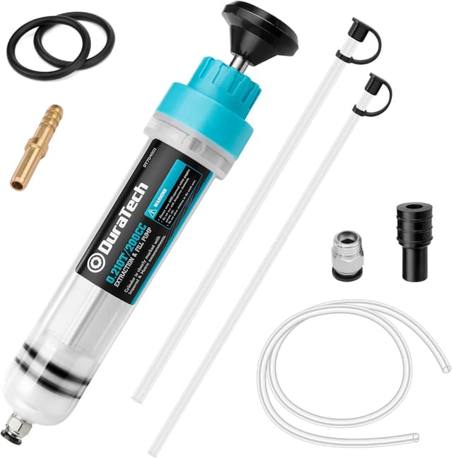 Detalle de DURATECH Seringue à huile 200 mL — pompe manuelle 🛠