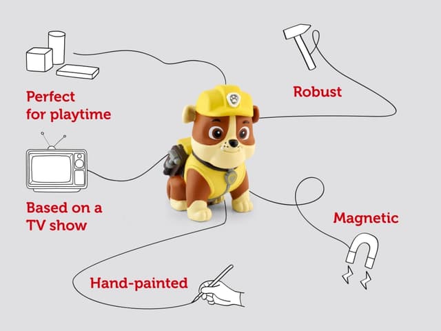 Detalle de tonies Paw Patrol Rubble Audio Character