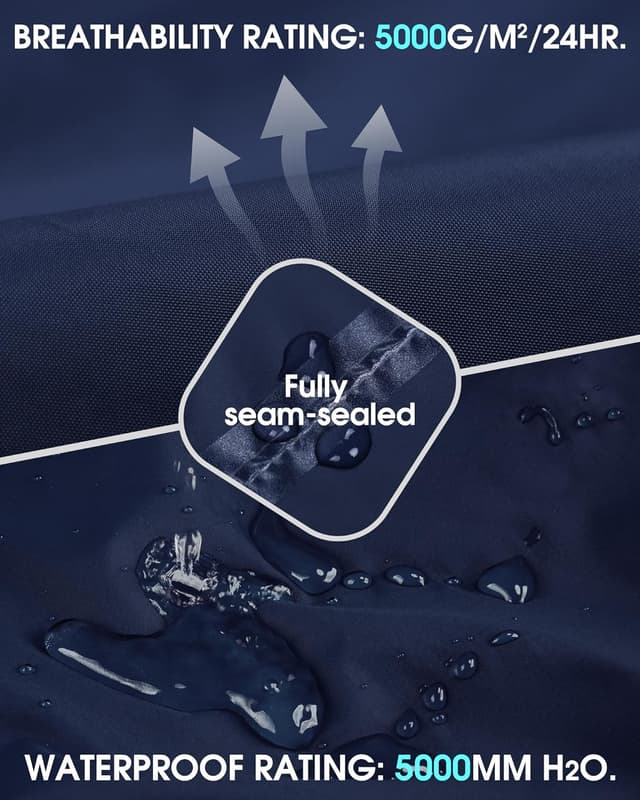 Thumbnail 2 de 33 000ft Damen Regenhose wasserdicht