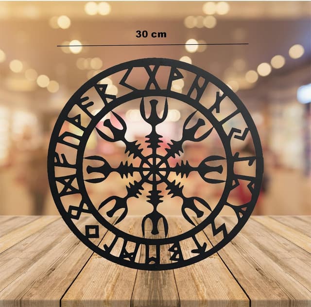 Thumbnail 4 de Dexlyn Wikinger Tomahawk Wanddeko 30×38 cm