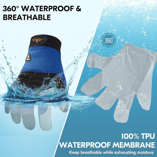 Thumbnail 2 de Vgo SL7621FLWP 0°C waterproof work gloves