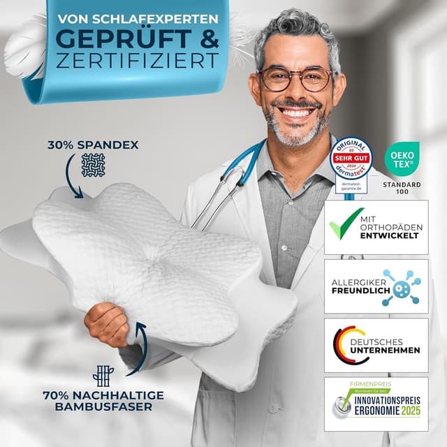 Thumbnail 5 de Glückstoff® Orthopädisches Kissen, 30 cm