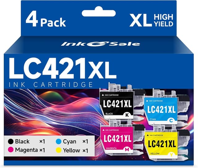 Detalle de INK E-SALE LC421XL 4er-Pack 17ml/14ml