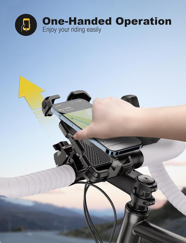 Detalle de Grefay Handyhalterung Motorrad 360° für Smartphone