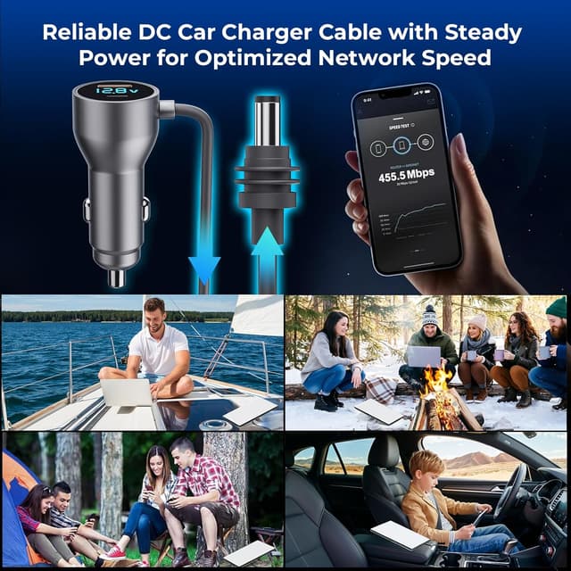 Thumbnail 5 de Starlink Mini 3-in-1 Car Power Cable 16.4FT 🔌