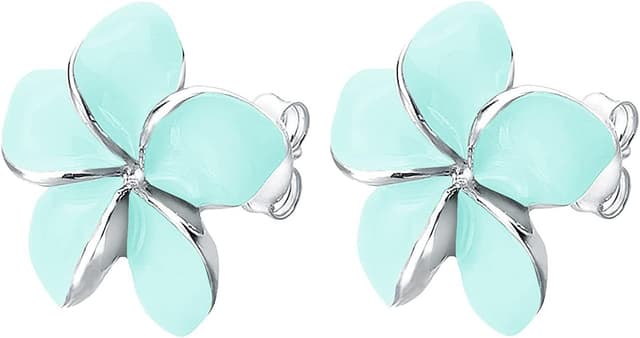 Detalle de Elli Damen Ohrringe Frangipani 925 Silber