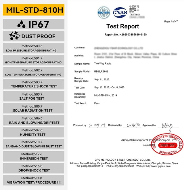 Thumbnail 6 de Retevis RB48 10-pack Walkie Talkies