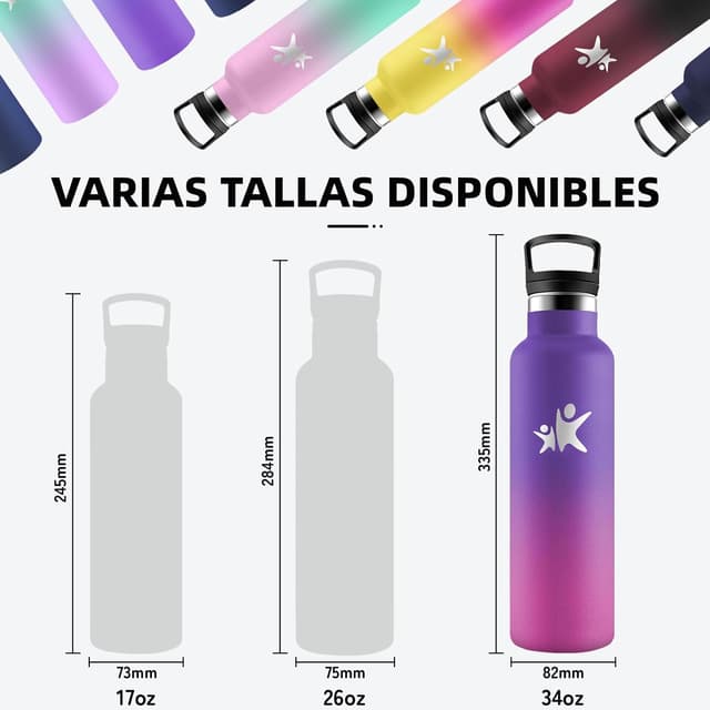 Thumbnail 5 de Borraccia Termica 1 L Senza Perdite