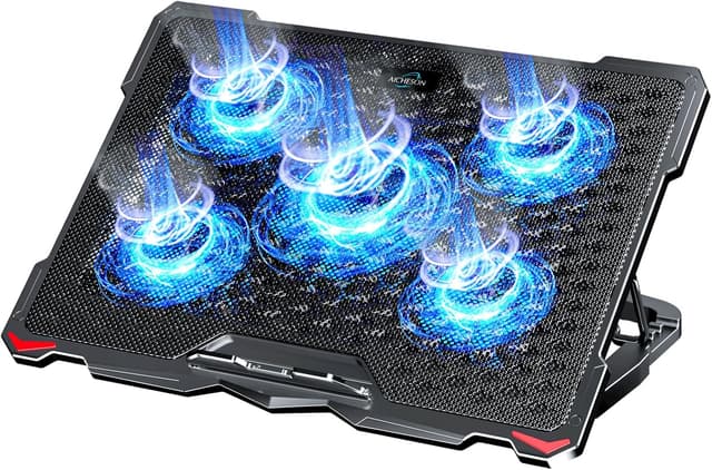 Detalle de AICHESON S035 Laptop Cooling Pad 17.3-inch with 5 Fans