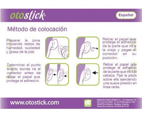 Detalle 2 de Otostick OtoStick Corrector estético de orejas 3x8 uds 🎗