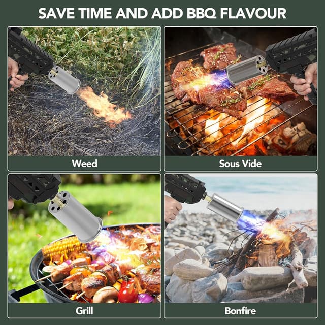 Thumbnail 6 de Sondiko Powerful Cooking Propane Torch Gun 1800℃