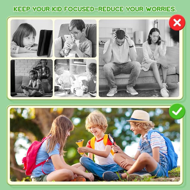 Detalle de Ashfly 1000X Taschenmikroskop 2" IPS