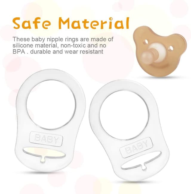 Thumbnail 3 de Vicloon Attache tétine silicone 20 pcs