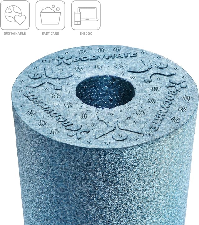 Detalle 2 de BODYMATE Rouleau de massage des fascias Standard (30 cm, dureté moyenne) + e-book gratuit