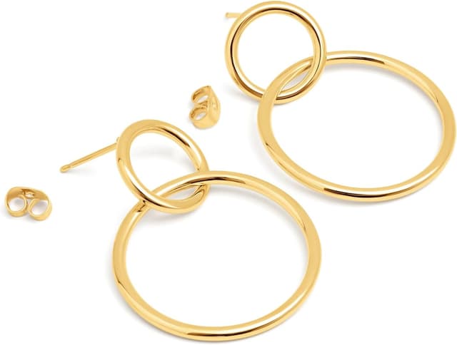 Thumbnail 2 de SINGULARU Sister orecchini in ottone placcato oro 18Kt o rodio