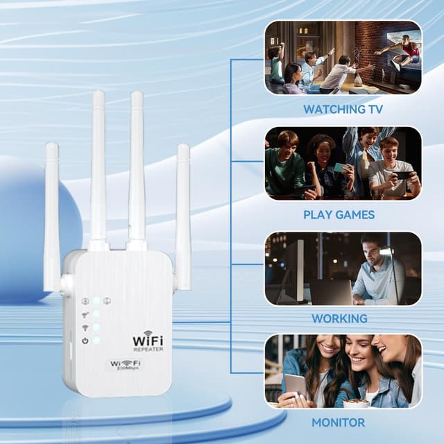 Thumbnail 6 de 2026 WiFi Extender 9800 sq ft Signal Booster