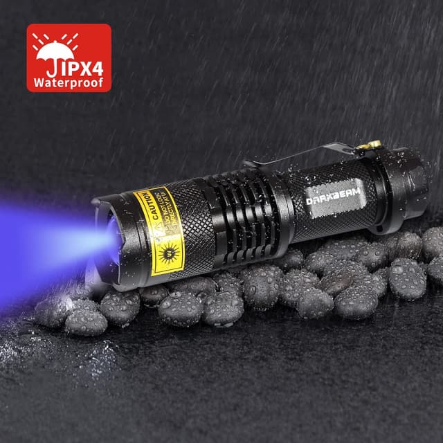 Detalle 2 de DARKBEAM UV 365nm blacklight torch for spots