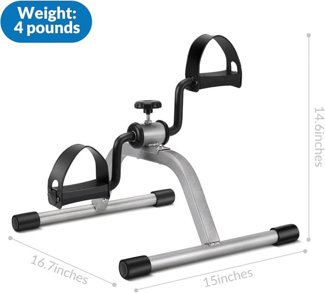 Thumbnail 6 de RYGEO Pedal Exerciser Mini Exercise Bike for Leg and Arm Recovery