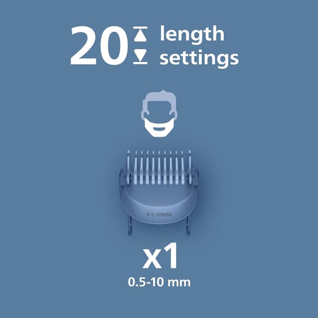 Detalle de Philips BT3619/15 Beard Trimmer 20 settings