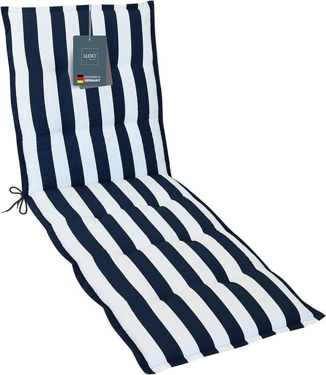 Imagen de LILENO HOME Cojín para Tumbonas de Jardín 💺 Azul 188x60x5cm en OfertitasTOP