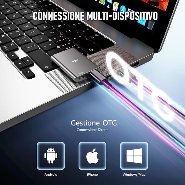 Thumbnail 3 de disoidoe Dittafono 64 GB con cancellazione rumore DSP