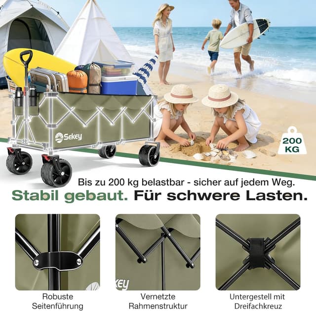 Thumbnail 3 de Sekey XXXL Bollerwagen 300 L đ