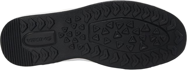 Detalle de Viking Kinder Gabriel Mid WP 1V Sneaker – wasserdicht, mit Klett und elastischem Schnürsystem