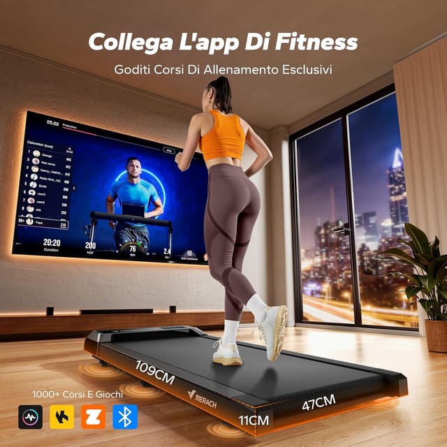 Thumbnail 6 de MERACH Tapis Roulant 2,5 HP Walking Pad