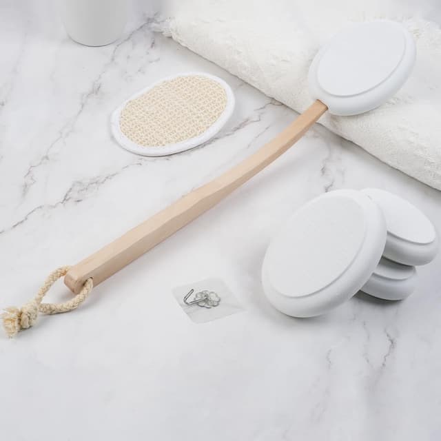 Detalle 1 de LOPHE Rücken-Eincremehilfe 36 cm langer Stiel