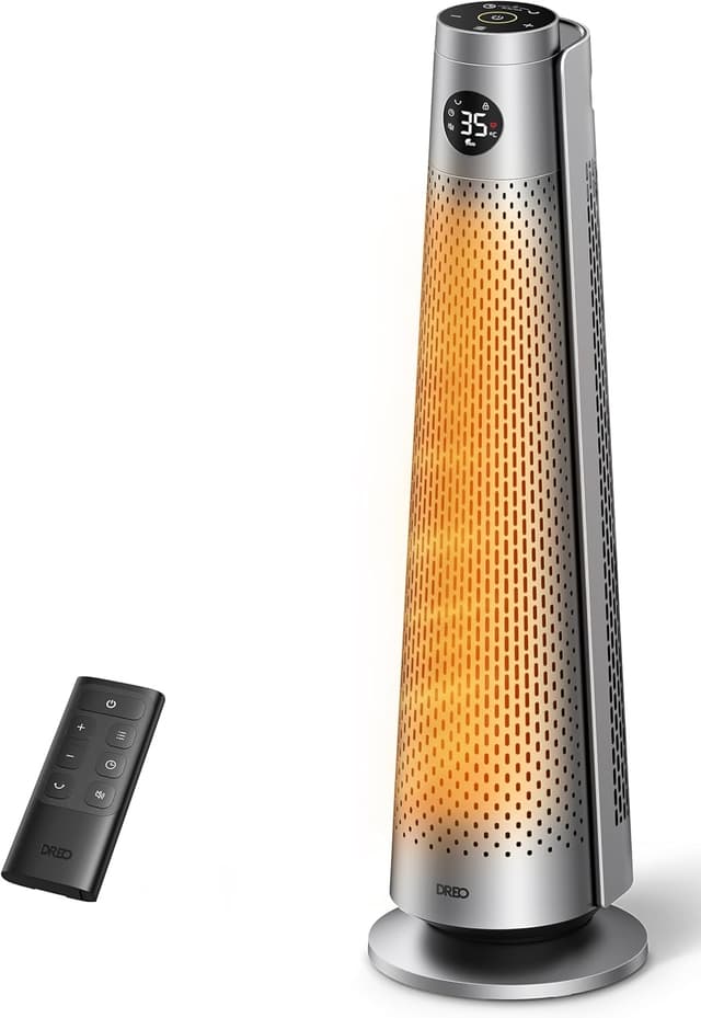 Detalle de Dreo Heizlüfter 2000W Energiesparender Keramikheizer