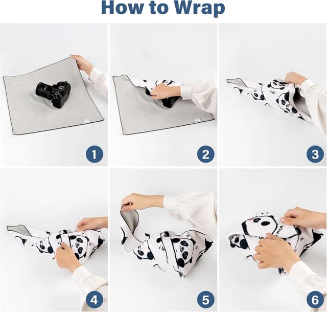 Detalle 2 de Walking Way Magic Protective Wrap 55 x 55 cm