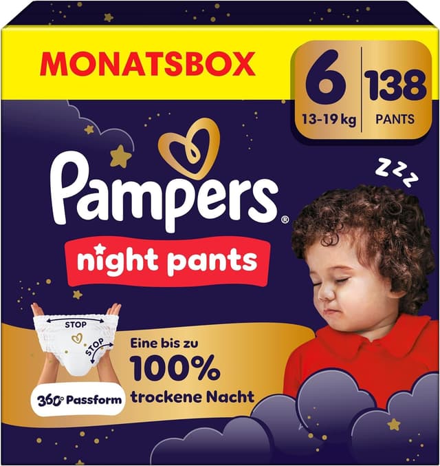 Imagen de Pampers Night Pants 138 Windeln en OfertitasTOP