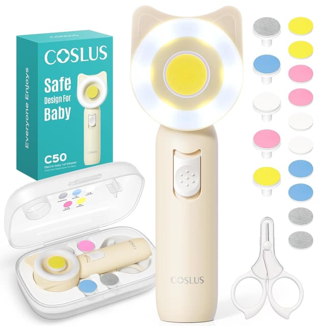 Detalle de COSLUS C50 Baby Nagelfräser 16-in-1