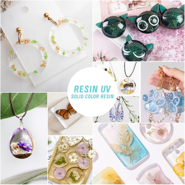 Detalle 2 de UV Harz 500g „Upgrade UV Resin“ – kristallklares, schnell aushärtendes UV-Epoxidharz für DIY