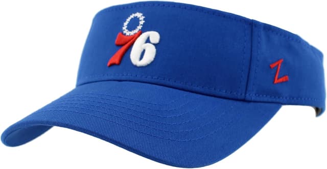 Detalle de ZHATS NBA Philadelphia 76ers unisex adjustable drill icon visor